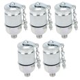 thumbnail image 3 of Hydraulic Testing Connector, Reliable Sealing Light Weight High Pressure Resistance Hydraulic Testing Adapter  For Hydraulic Systems M8 X 1, 3 of 8