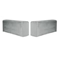thumbnail image 1 of 2 Pcs Housse d'Accoudoir de Canapé Polyester Protecteur de Meubles pour Gris, 1 of 7