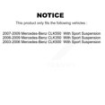 thumbnail image 2 of Transit Auto Front Complete Shock Assembly and TOR Link Kit for Car Mercedes-Benz CLK350 CLK500 CLK550 with Sport Suspension - Left Right Side (Driver Passenger) KSS-104052, 2 of 2