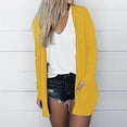 thumbnail image 1 of Qertyioot Blouse Décontractée à Manches Longues pour Femme avec Poche Cardigan, 1 of 7