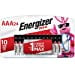 Piles alcalines AAA Energizer MAX, emballage de 24