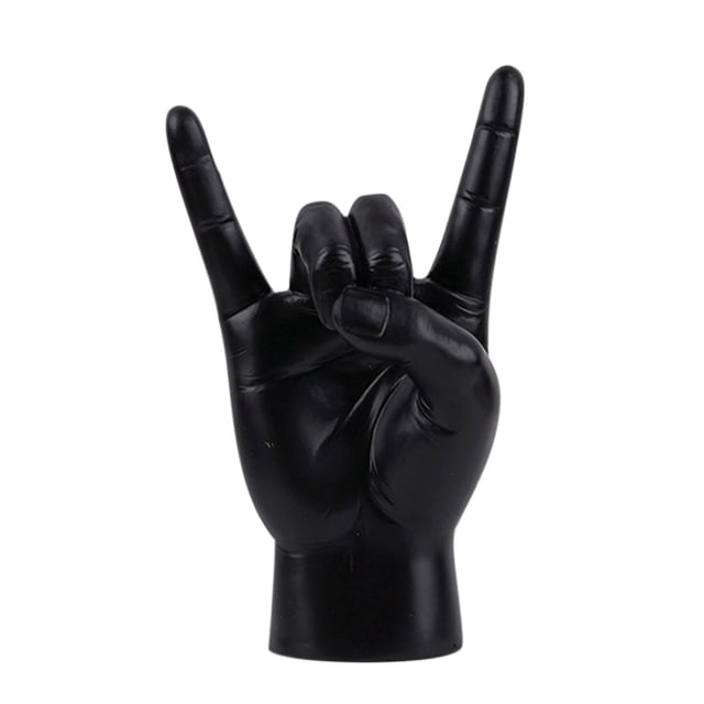 Birdeem Sign Metal Gift Resin Hand Decoration Home Bar Office Tabletop Decoration