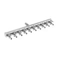thumbnail image 1 of DOLITY 8mm to 4mm Aquarium Stainless Steel Air Splitter Pump Switch Control Flow Valve- 10 Way, 1 of 9