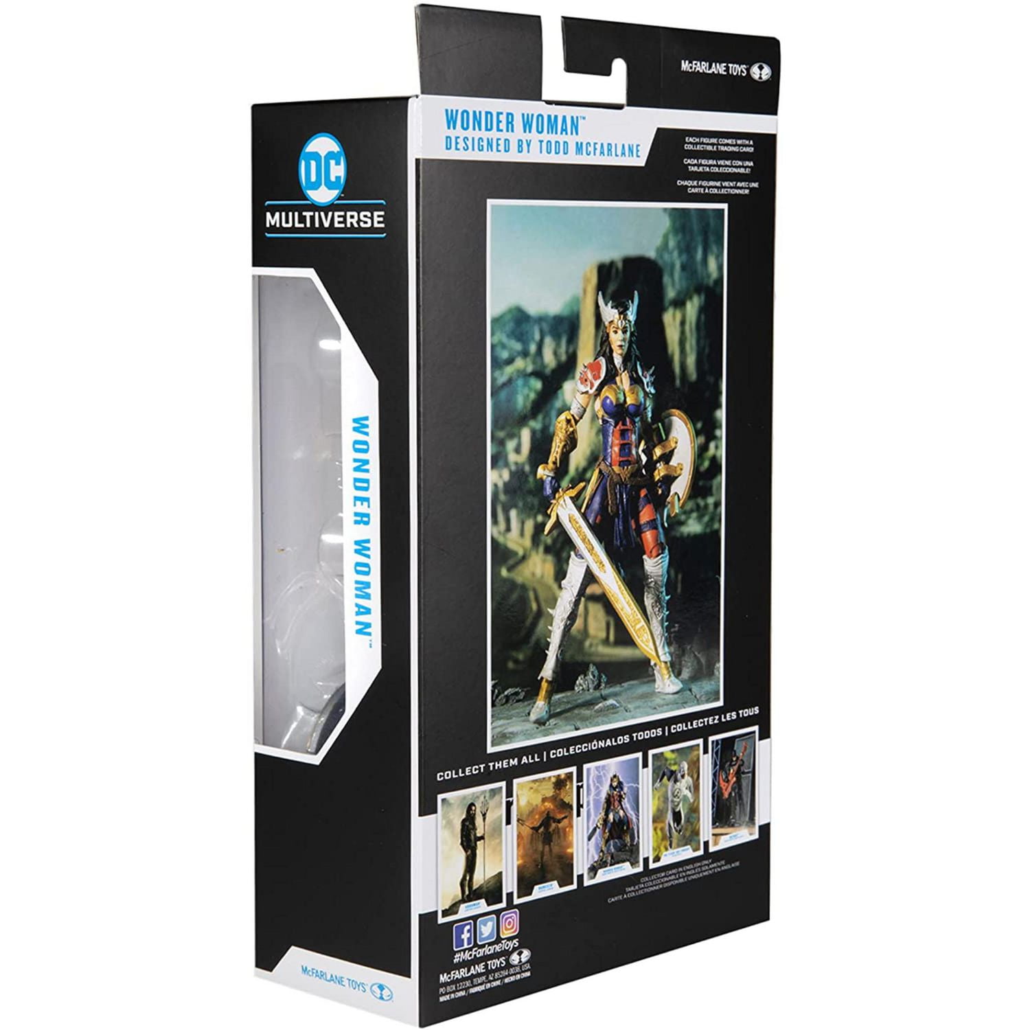 McFarlane Toys - DC Multiverse - La figurine de Wonder Woman conçue par Todd McFarlane.