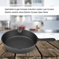 thumbnail image 4 of Professional Cast Iron Skillet 16cm 20cm Non Stick Vintage Cast Iron Skillet Frying Pan Burnt Restaurant Chef Pre Seasoned Pan[20cm], 4 of 8