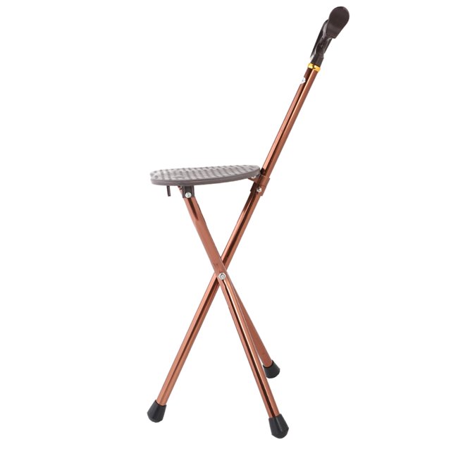 Lightweight Foldable Walking Stick, Portable Tripod Balancing Walking Cane, Balancing Mobility Aid For Elderly Special Balancing