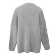 thumbnail image 4 of Simua Womens Oversized Chunky Open Front Cardigan Sweaters Cable Knit Long Sleeve Cardigans Outwear Coats, 4 of 5
