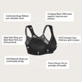 thumbnail image 4 of Curyon Soutien-gorge pour Femmes à Fermeture devant, Sans Armatures, Non Rembourré, Soutien Dorsal pour la Posture, 44B, 4 of 7