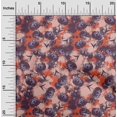 thumbnail image 2 of oneOone Polyester Spandex Peach Fabric Florals Sewing Material Print Fabric By The Yard 56 Inch Wide, 2 of 4