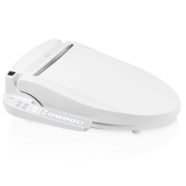 Swash Select EM417 Sidearm Bidet Seat with Warm Air Dryer, Round White