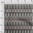 thumbnail image 1 of oneOone Tissu Popeline de Coton Imprimé Ikat Ogee 56 Pouces de Large, 1 of 4