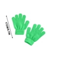 thumbnail image 3 of Meitianfacai Winter Warm Solid Color Knitted Kids Gloves Split Finger Gloves, 3 of 9