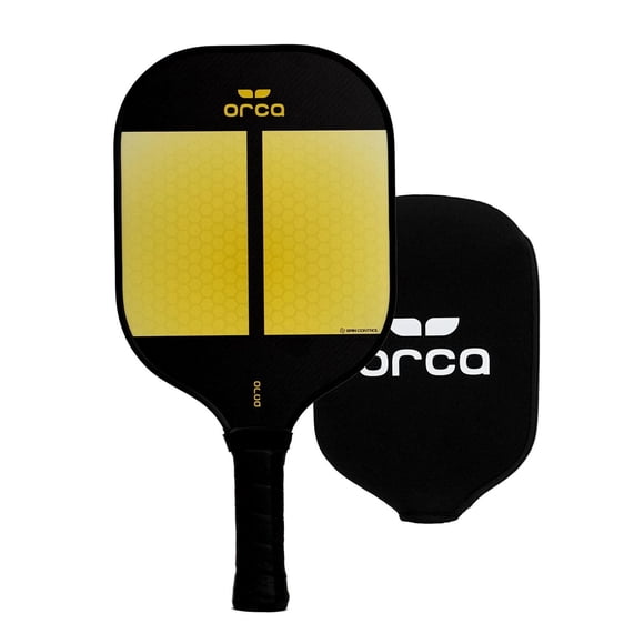 Amity Tournament Series Pagaie de pickleball en fibre de carbone 7,6 oz - Édition équilibrée par Orca