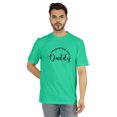 thumbnail image 1 of Inkmeso T-Shirt à Col Rond pour Hommes avec Imprimé Graphique Promoted To Daddy€ pour Papa pour la Première Fois, 1 of 7