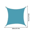 thumbnail image 1 of RXIRUCGD Protection Solaire Bâche Triangulaire pour Jardin Piscine Anti-UV, 1 of 5