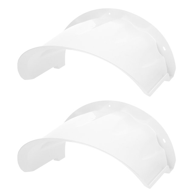 Shisuyan 2pcs Camera Cover Outdoor Camera Rain Cover Monitoring Protective Cover Camera Sunshade