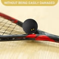 thumbnail image 4 of 2pcs Double Dot Squash Ball Racket Ball Professional Squash Ball Rubber Squash Ball Training Racket Ball Practical Squash Ball Convenient Training Ball, 4 of 8