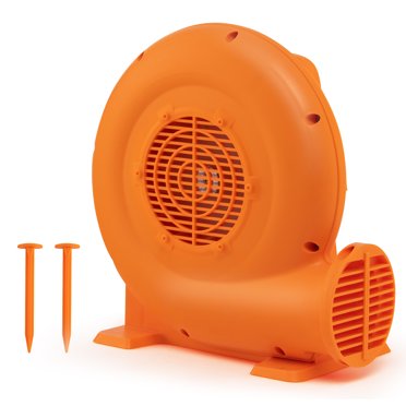 Costway 550W 0.7HP Air Blower for Inflatables w/ 25FT Wire &GFCI Plug for Indoor Outdoor