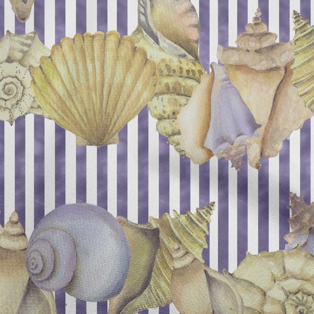 oneOone Rayon Olive Green Fabric Sea Shells Ocean Sewing Craft Projects Fabric Prints By Yard 56 Inch Wide