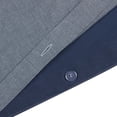 thumbnail image 3 of HOMETRENDS 2-Piece Blue Chambray Duvet Cover Set, Twin, 3 of 5