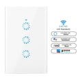 thumbnail image 1 of 1/2/3 Gang WiFi Smart Touch Light Switch US For Amazon Alexa Google IFTTT, 1 of 7