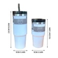 thumbnail image 2 of Glass&Bottle | Large Capacity 30oz Car Mug with 304 Stainless Steel Thermal Insulation and Leak-Proof Design, 2 of 7