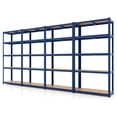 thumbnail image 1 of Costway 4 PCS 5 Tier Adjustable Garage Shelving Unit with 2000 lbs Max Load for Warehouse Blue, 1 of 9