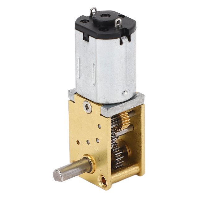 DC6V Single Shaft Gear Motor, High Density Molecular Paint Coating, Load Bearing Capacity, Drive Fluently, All Metal, For Intelligent Cars, Robots, Ovens, Washing Machines