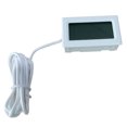 thumbnail image 2 of ZheElen Digital Aquarium LCD Thermometer Black Temperature Monitor With External Probe for Fish Tank Water, 2 of 8