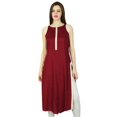 thumbnail image 1 of Phagun Kurti Ethnique Indien Haut en Rayonne Kurta Bollywood de Designer Tunique Robe pour Femmes, 1 of 7