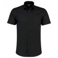 thumbnail image 1 of Kustom Kit Chemise Popeline Ajustée à Manches Courtes pour Hommes, 1 of 3