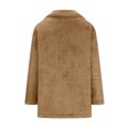 thumbnail image 4 of LSLJS Manteau en Peluche à Manches Longues pour Femmes, Mode Chaud, 4 of 5