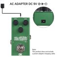 thumbnail image 4 of DK Guitar Overdrive Pedal Electric Guitar Effects Pedal True Bypass Metal Shell DC 9V 6.35mm Input/Output Interface Mini Guitar Overdrive Effector, 4 of 9