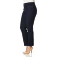 thumbnail image 5 of gloria Vanderbilt womens Amanda classic High Rise Tapered Jean, Rinse Noir, 16 Petite Regular, 5 of 5