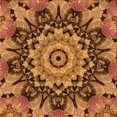 thumbnail image 1 of Ahgly Company Tapis de Zone Carré Orange Lavable en Machine, 6 Pieds Carré, 1 of 7