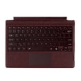 thumbnail image 1 of Colorful Backlit Bluetooth Keyboard for Microsoft Surface Pro - Magnetic Attachment, Brown Finish, Enhanced Typing Experience with BT 5.1 and 10m Range, 1 of 7