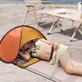 thumbnail image 2 of XZNGL Beach Tent Sun Shade Beach Head Tent, Automatic Quick-Opening Beach Shade and Sun Protection Head Tent, 2 of 6