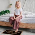 thumbnail image 4 of "Hello from The Inside" Welcome Decor Doormat Non-Slip Washable Mats Indoor Entrance Front Doormat Natural, Low Profile, Durable Rug Perfect for Front Door and Entryway - Outdoor/Indoor 16x24IN, 4 of 7