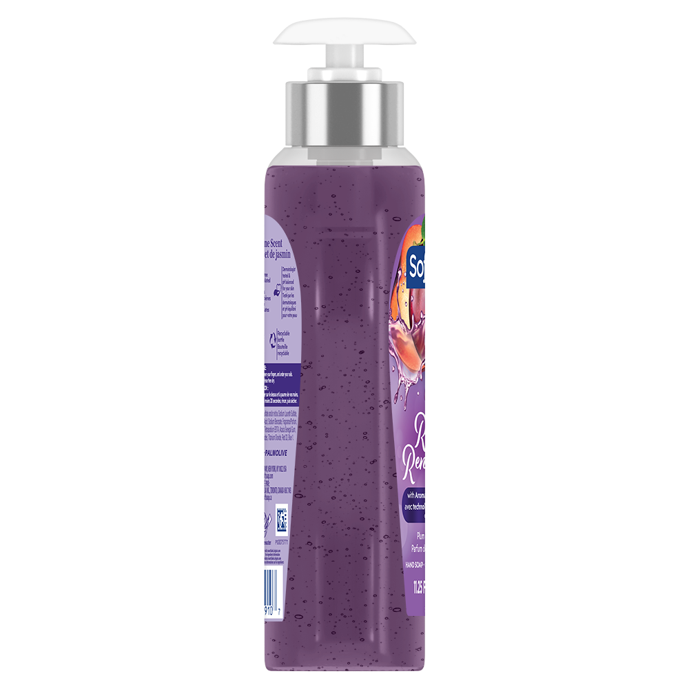 Softsoap Savon Liquide pour les Mains Renewed, sans Parabène, Parfum Prune et Jasmin, 332 mL