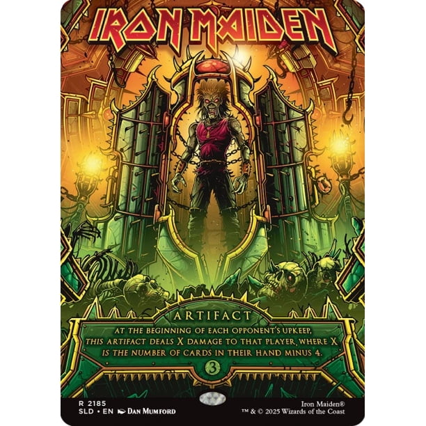 MTG Iron Maiden: Eddie Unchained Foil版 Magic the Gathering Secret Lair x Iron Maiden: Eddie Unchained