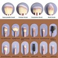 thumbnail image 2 of 15Pcs Professional Make up Brushes Set Cosmetic Makeup Kit/ Prof Z2B4, 2 of 8