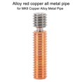 thumbnail image 3 of 4pcs 3D Printer All Metal Heatbreak, Replacement Copper Alloy Extruder Throat Tube for 3D Printer Accessories., 3 of 8