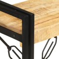 thumbnail image 2 of vidaXL 3-Tier Bookcase 90x30x80 cm Solid Mango Wood, 2 of 5