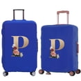 thumbnail image 1 of Luggage Cover Travel Suitcase Protective Cover for Trunk Case 18 '' -28 '' Foldable Elastic Suitcase Cover Gold Pattern 8gold P S, 1 of 6