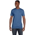 thumbnail image 1 of Hanes Mens Nano-T T-shirt, 2XL, Heather Blue, 1 of 1