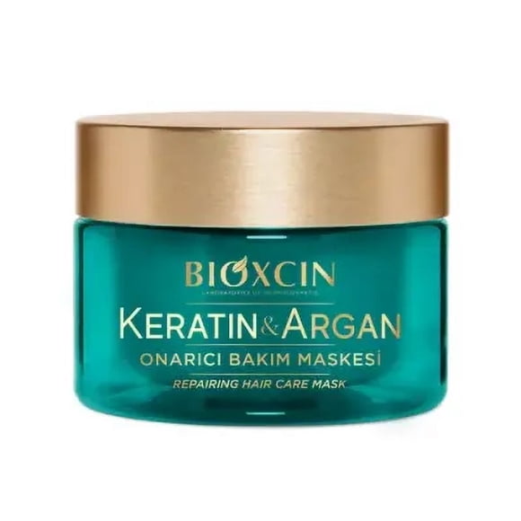 Bioxcin Masque Réparateur pour Soins Capillaires à la Kératine et à l'Argan 225 ml