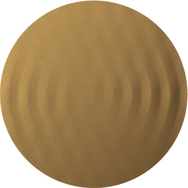 Ahgly Company Tapis d'Intérieur Lavable en Machine Carré Transitionnel Bisque Foncé Marron, 3 Pieds Carré