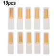 thumbnail image 4 of 10 Pcs Saxophone Reeds Strength 2.5 For Alto Soprano Tenor Sax Clarinet Reed, 4 of 11