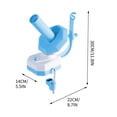 thumbnail image 3 of Birdeem Yarn Ball Winder, Electric Yarn Ball Winder Stepless Speed, Capacity Automatic Winder for Crocheting Knitting, Adjustable Strong Spring Tension Yarn Cake Spinner Roller Swift (Blue), 3 of 9