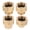 Golden, variant on Miangastore 4pcs Professional Propane Adapter For Gas Filling Wear-Resistant Gas Tank Converter Outdoor Furnace Gas Adapter Small Propane Converter For Camping Supplies ( EU Standard)